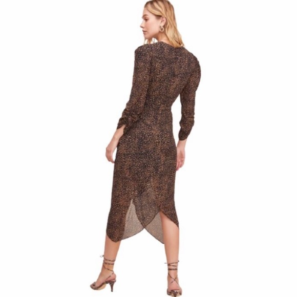 ASTR the Label Ruched Front Midi Dress - Picture 4 of 16